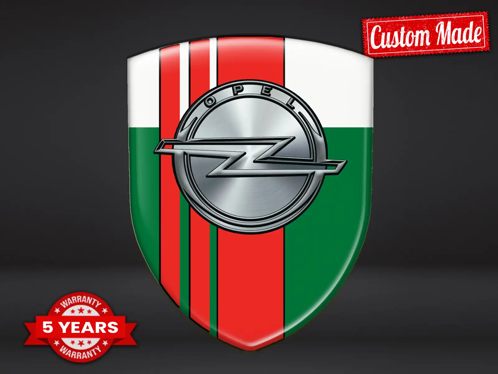 Opel Adesivi Lunotto Posteriore Auto Corsa Brillanti Lusso